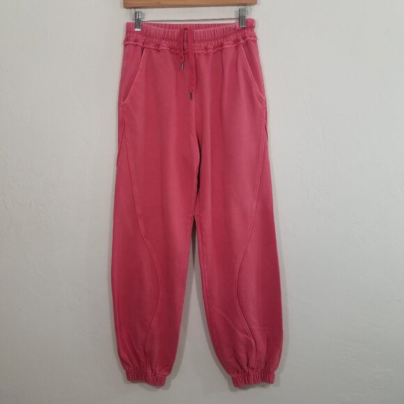 Free People High Rise Jogger Sweatpants Size XS - Picture 1 of 8